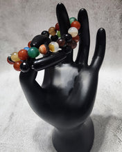 Load image into Gallery viewer, 2 pc Agate Bracelet Set - BLMU